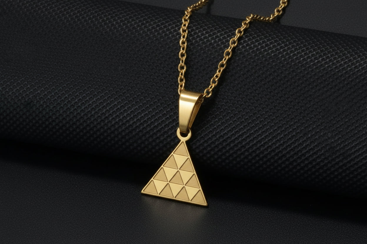 Pintadera Canaria Spain Traditional Ethnic Symbols Pendant Necklaces for Woman Girls Jewelry #612062