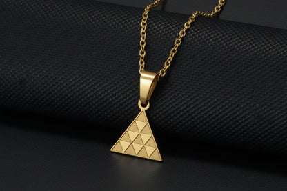 Pintadera Canaria Spain Traditional Ethnic Symbols Pendant Necklaces for Woman Girls Jewelry #612062