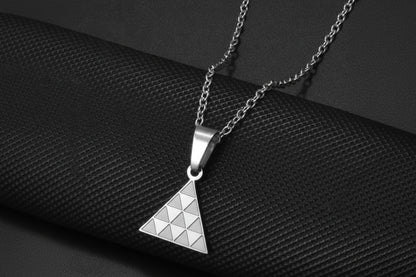 Pintadera Canaria Spain Traditional Ethnic Symbols Pendant Necklaces for Woman Girls Jewelry #612062