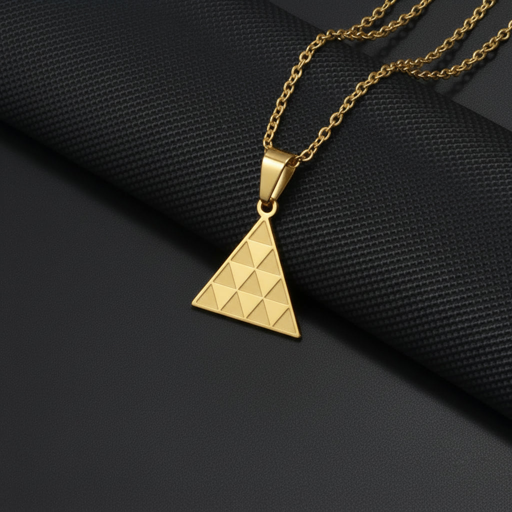 Pintadera Canaria Spain Traditional Ethnic Symbols Pendant Necklaces for Woman Girls Jewelry #612062