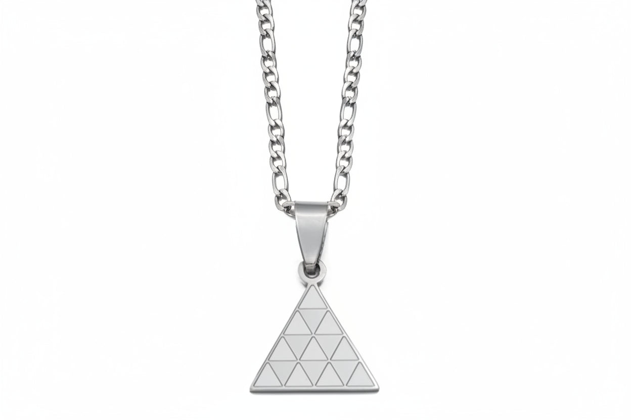 Pintadera Canaria Spain Traditional Ethnic Symbols Pendant Necklaces for Woman Girls Jewelry #612062