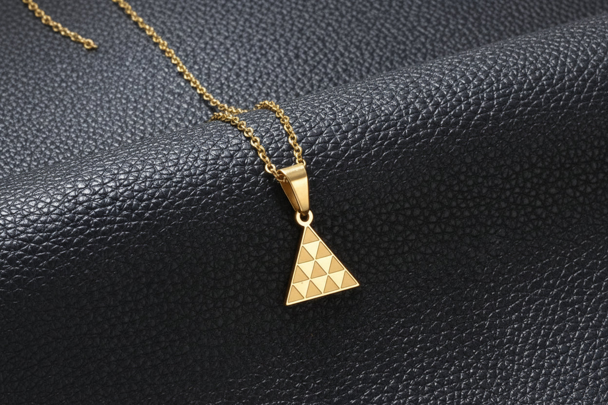 Pintadera Canaria Spain Traditional Ethnic Symbols Pendant Necklaces for Woman Girls Jewelry #612062